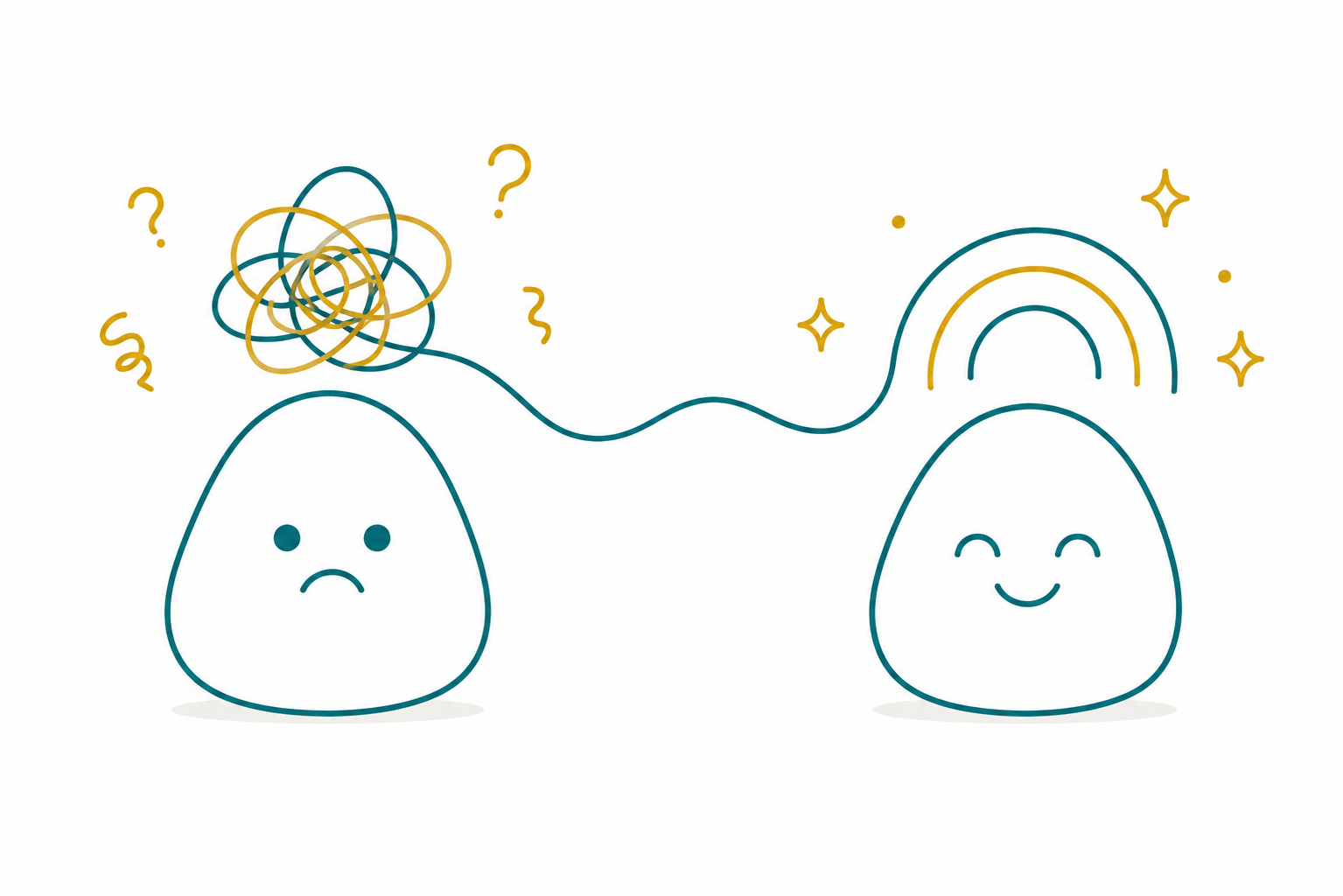 From overwhelmed to calm